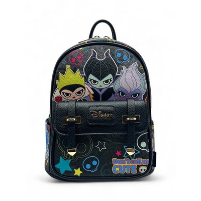 WondaPop x Disney Villains- Don t Call Us Cute Vegan Leather Mini Backpack