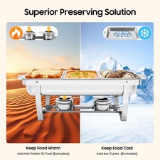 Stainless Steel Chafing Dish Chafing Dish Buffet Warmer Buffet Server and Warmer