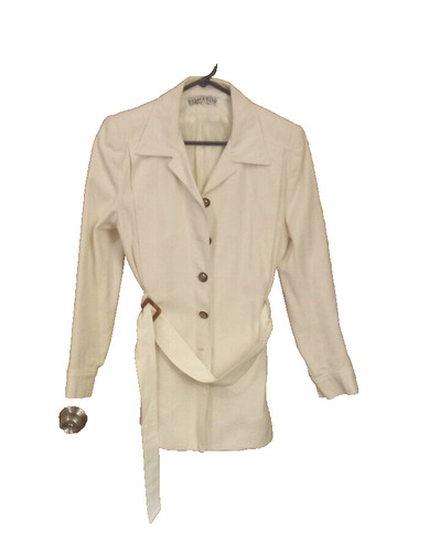 American made vintage  jacket Woman's   🇺🇸 🇺🇸 Size 6 white 1970's Equators