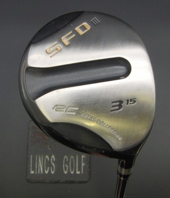 Royal Collection SFD III 15° 3 Holz Stiff Graphitschaft Golf Pride Griff