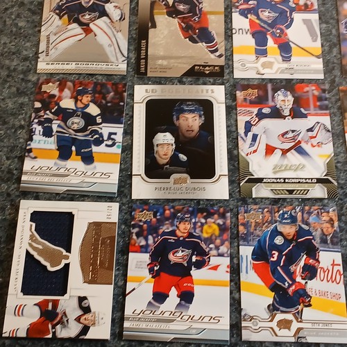 Columbus Blue Jackets Karten - Rookie's, Inserts, Materialien /50, nummeriert - Bild 2 von 14