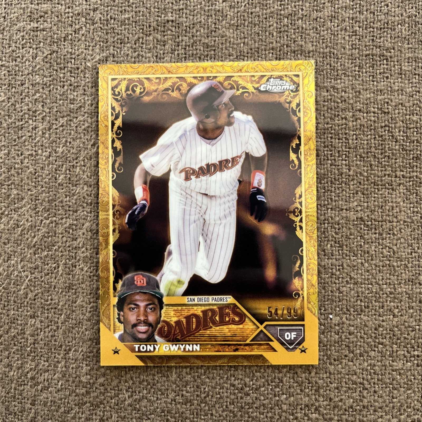 2023 Topps Gilded Tony Gwynn #/99 HOF