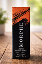 Morphe Mega Matte Super Mat Lipstick KISSY FACE 0.12 oz NIB Discontinued Shade 