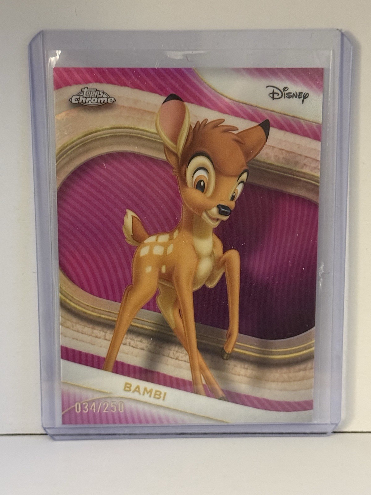Bambi 2025 Topps Chrome Disney #DI-4 Disney Icons Price Guide