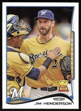 2014 Topps  #181 Jim Henderson