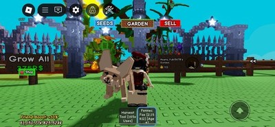 GROW A GARDEN FENNEC FOX PET