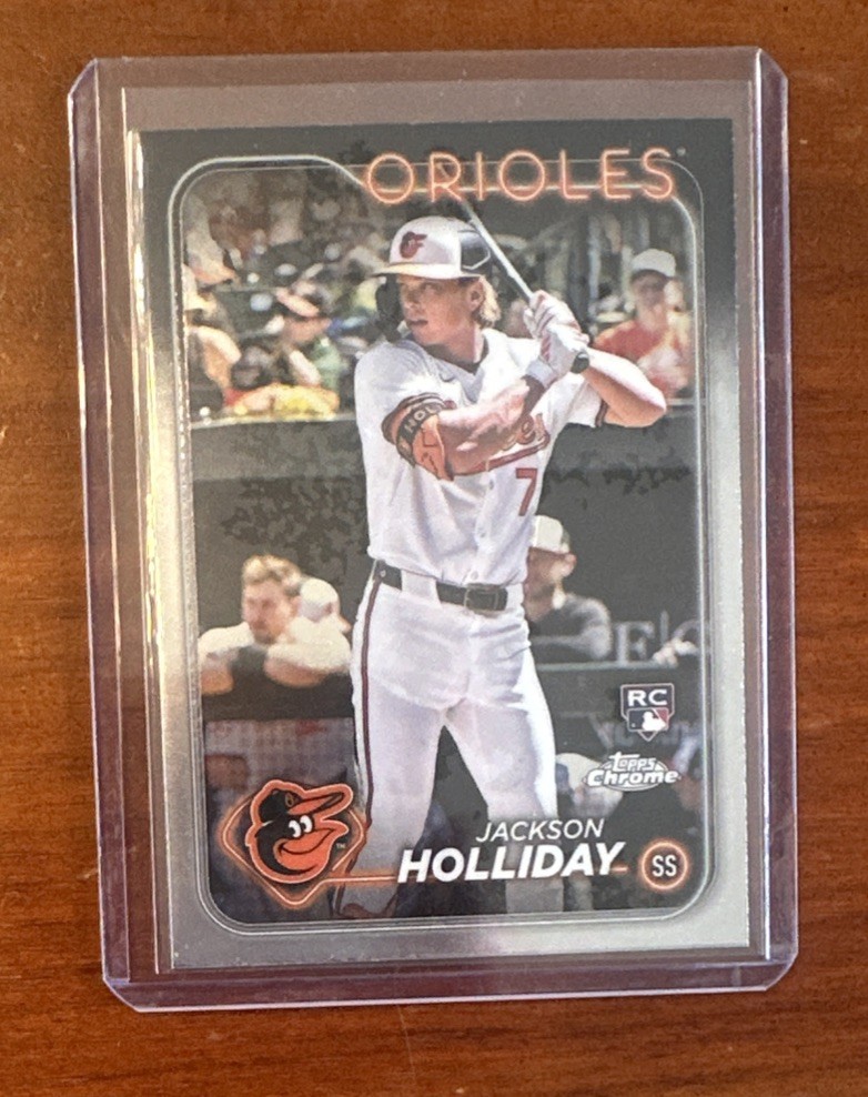 2024 Topps Chrome Jackson Holliday Rookie #88 Baltimore Orioles Baseball