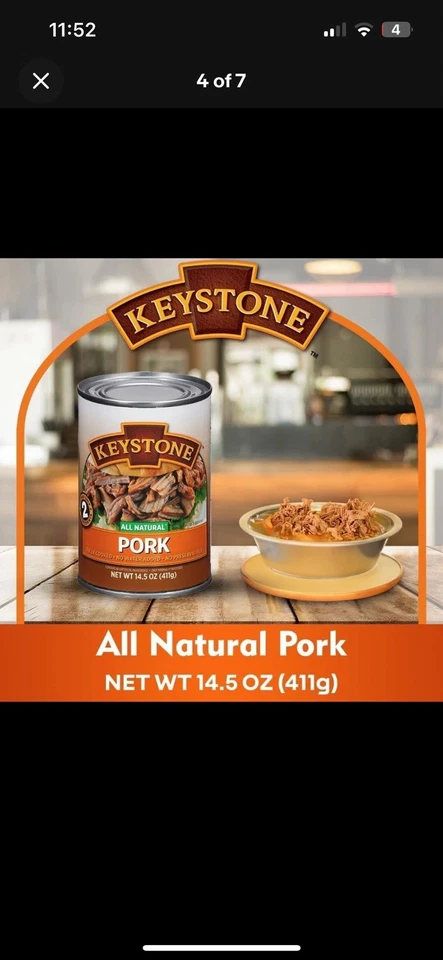 24 Cans- Keystone Variety Pack Meat 14oz Beef, Pork, G.Beef, Chicken, Turkey  - Image 4 of 4