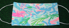 New Lilly Pulitzer ONE Designer ADULT Face Mask