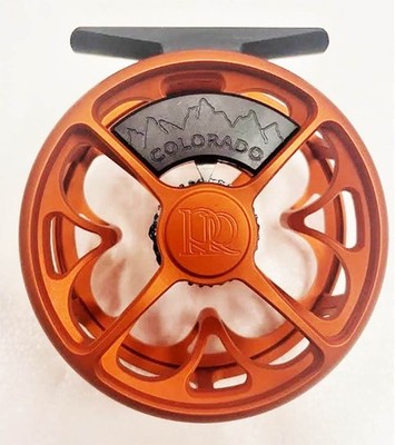 ROSS COLORADO #4/5 CLICK DRAG REEL  - NEW 2025 MATTE PUMPKIN COLOR - IN STOCK