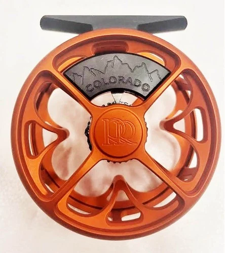 ROSS COLORADO #4/5 CLICK DRAG REEL  - NEW 2025 MATTE PUMPKIN COLOR - IN STOCK - Picture 1 of 3