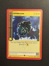 MetaZoo Kickstarter Lightning Glass 37/159 Reverse Holo Gold Cryptid Nation