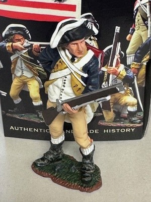 KING & COUNTRY AR39 American Revolution - American Standing Loading Rifle   MIB