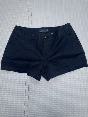 Polo Ralph Lauren Women s Chino Shorts Navy/White Pony Size 2 NWOT Free Ship