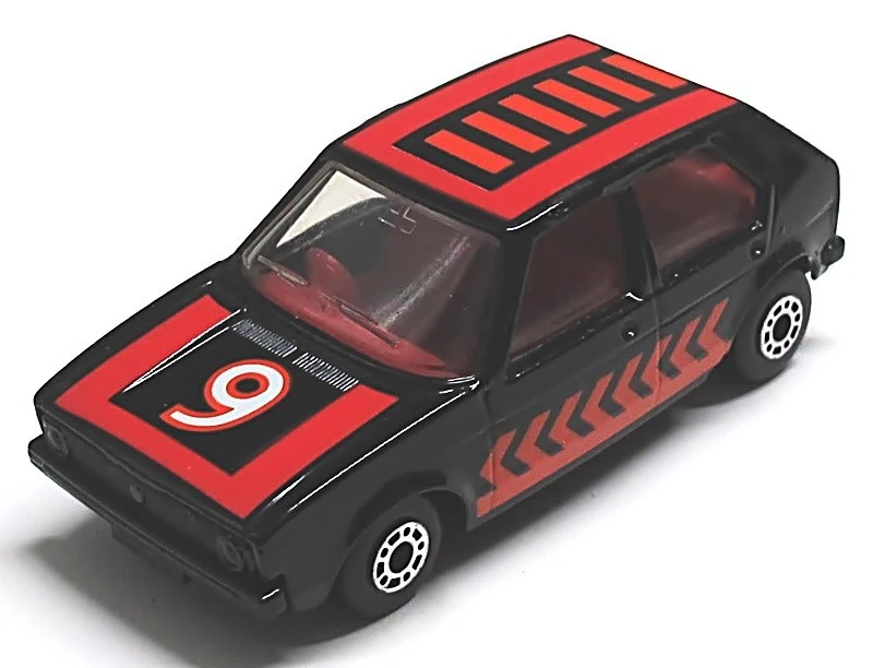 Matchbox Superfast - #7 VW Golf - schwarz / rar