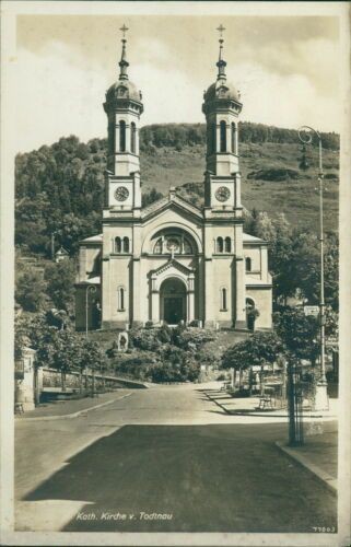 Ansichtskarte Todtnau Kirche Kath. Schwarzwald  (Nr.9841)