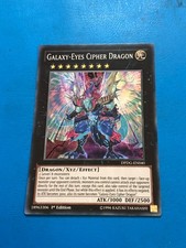 Yugioh Super Rare Galaxy-Eyes Chiffre Dragon DPDG-DE040 1. Auflage