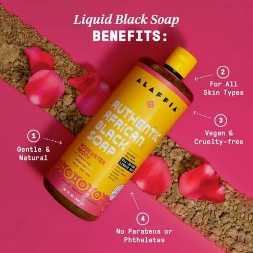 Alaffia Authentic African Black Soap