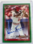 2026 Topps Series 1 Vince Coleman Red Foil (RAW)