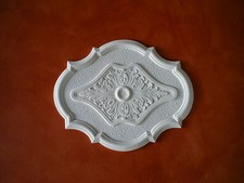 ROSONI IN GESSO BIANCO PER SOFFITTI, ROSONE RB 35 59x47 cm. 