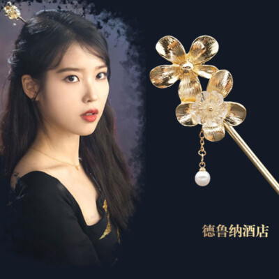 Korean dramas Hotel Del Luna Iu Hair Head Piece Pin Hairpin Jewelry