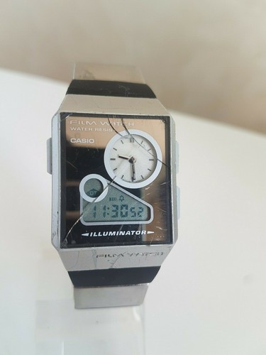 Casio Film Watch FS04 Working Broken Strap | eBay