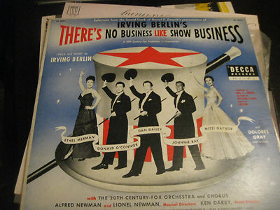 Irving Berlins's Theres No Business Like Show Business  on LP 