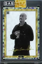 2024 GAS Trading Cards 2PAC Tupac Shakur #T-3 CRACKED ICE FACSIMILE AUTO 014/100