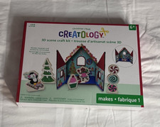 Creatology Christmas 3D Scene Craft Kit Gingerbread House Foam Activity - NEW 