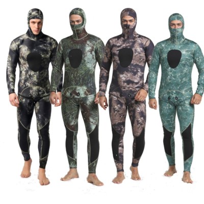 Acheter Combinaison de plongée complète pour hommes, 3mm, extensible, pour natation, surf, plongée en apnée, kayak, vêtements de sport, équipement
