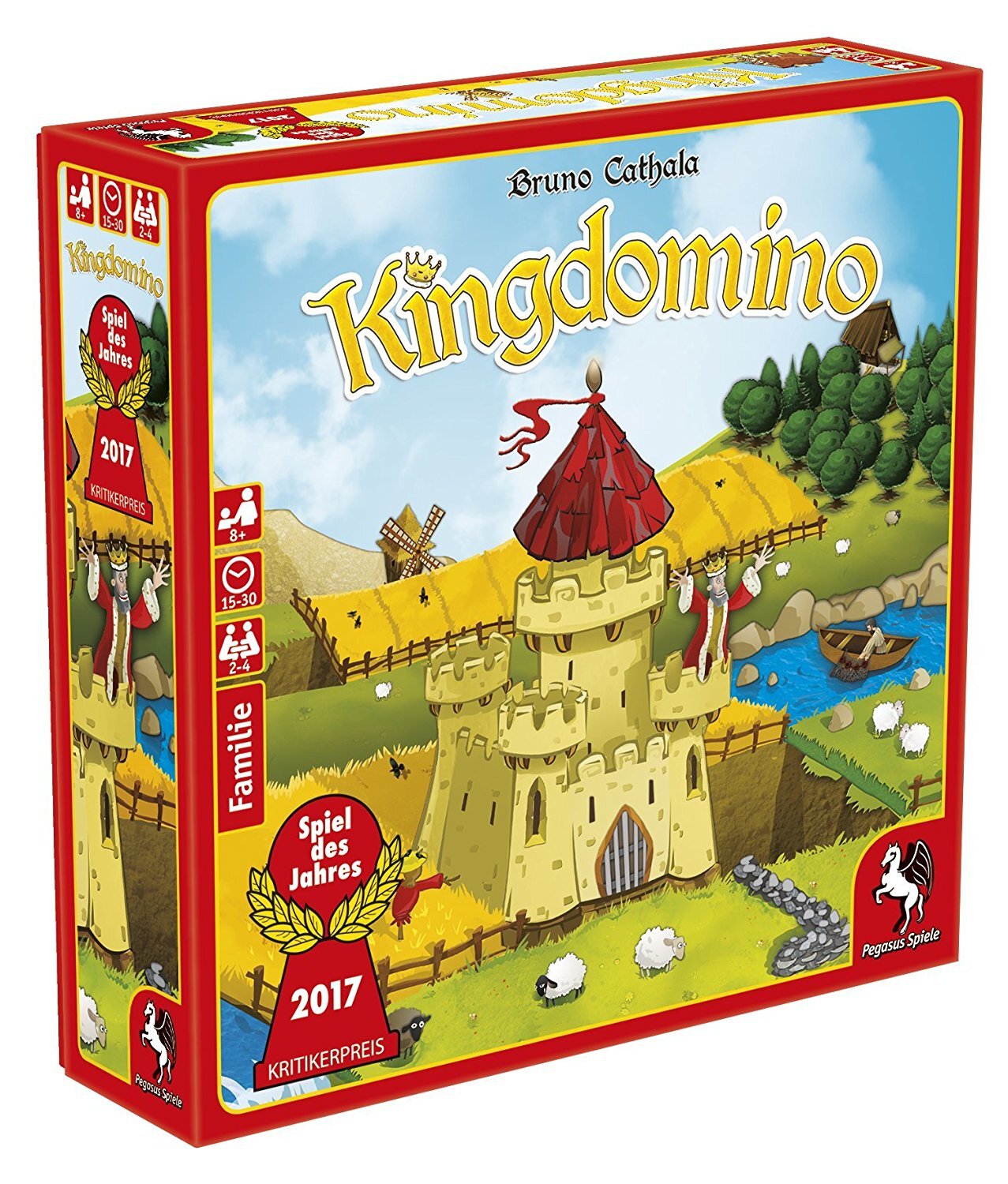 Pegasus Kingdomino Spiel Des Jahres Brettspiel Strategie Neu Land