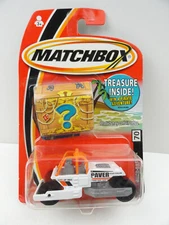 2005 Matchbox #70 Road Roller Paver (White)