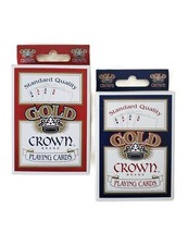 GOLD CROWN Standard Quality Playing Cards Double Deck Sealed New in Box