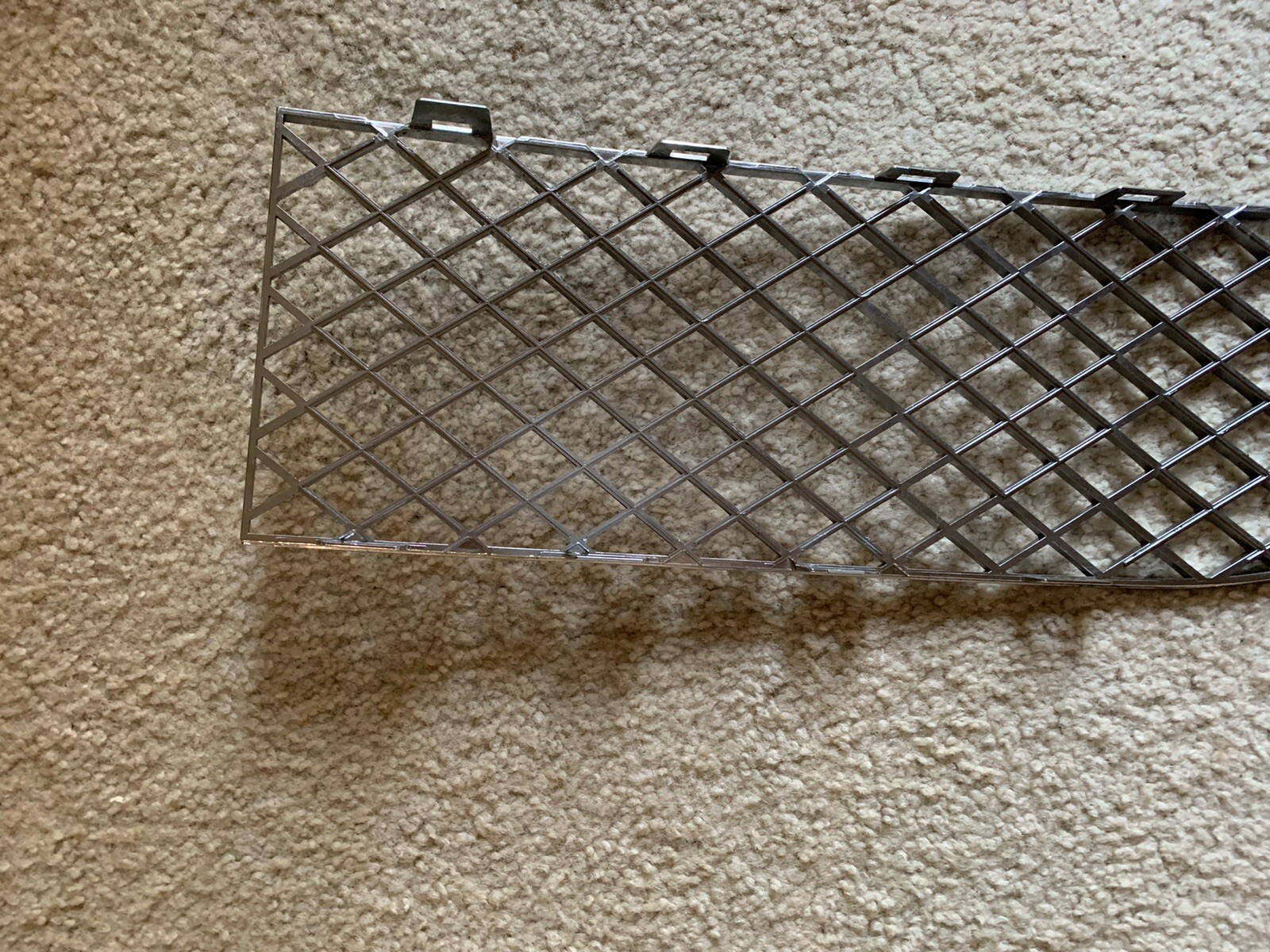 Bentley Continental GT GTC front bumper left center grill 2016 2017 2018