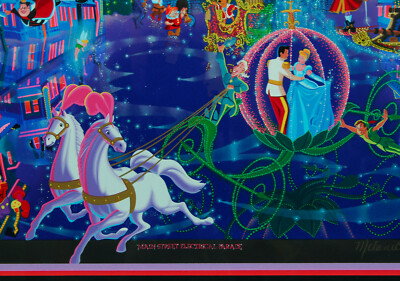 1992 Disney Main Street Electrical Parade Serigraph Melanie Taylor