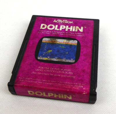 Atari 2600 Spiel -- DOLPHIN (Activision) -- VCS