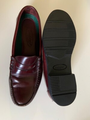 Rockport Burgundry Leather Penny Loafers Size 8.5M Style  display picture 1