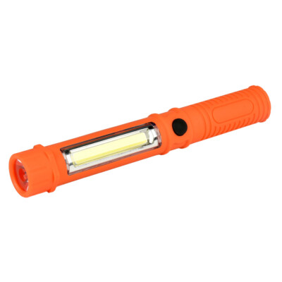 Portable COB LED Laght Lamp Camping Work Light Flashlight Torch With Magnetic