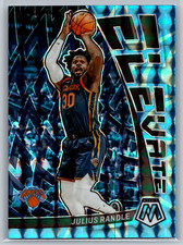 Julius Randle 2022-23 Panini Mosaic Elevate Reactive Blue /99 #8 NY Knicks