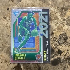 2021 Flux Immanuel Quickley Rookie Freshman Year 2021 #20 Knicks B-16