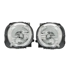 Projector Headlights DRL For 2015 2016 2017 18 Jeep Renegade Halogen Left+Right