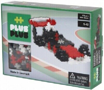 Plus Plus Mini Basic 170 Teile, Rennauto, Steckspiel