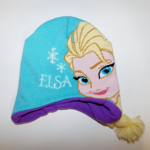 Disney Frozen Elsa Girls Beanie Soft 