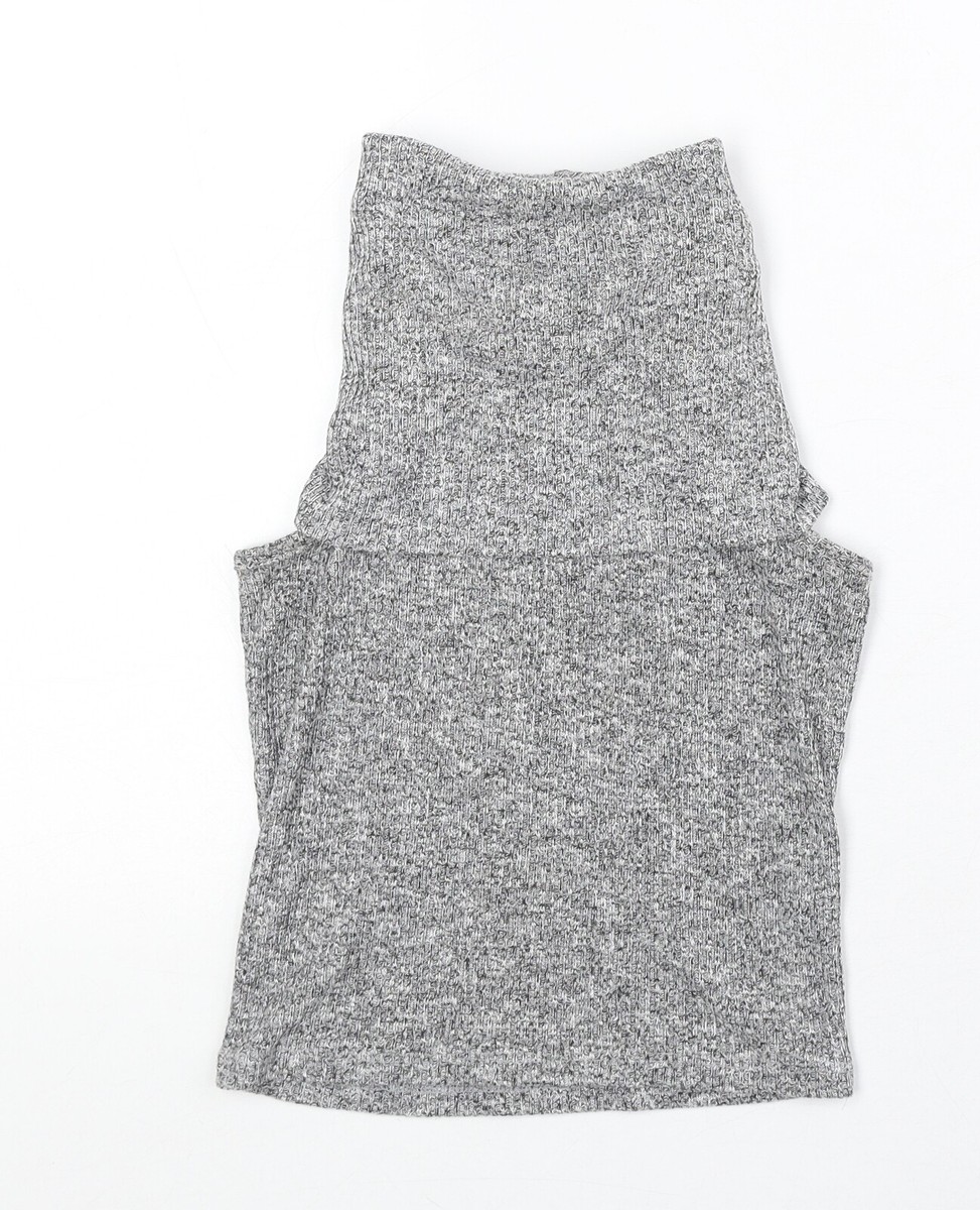 River Island Womens Green Polyester Blend Tank Size 10