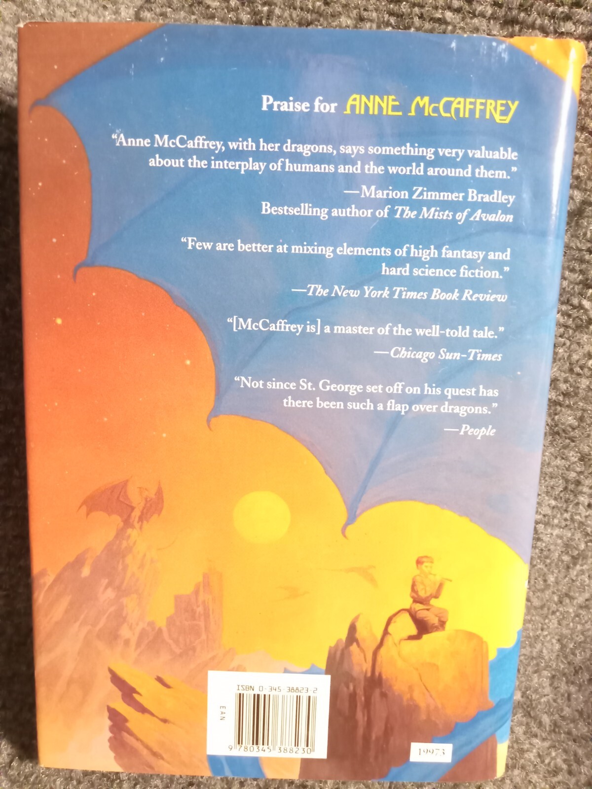 The Masterharper of Pern (Pern #14) Anne McCaffrey 1st ed HC Del Rey 1998   38