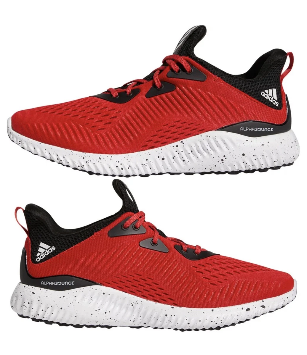 adidas alphabounce red shoes
