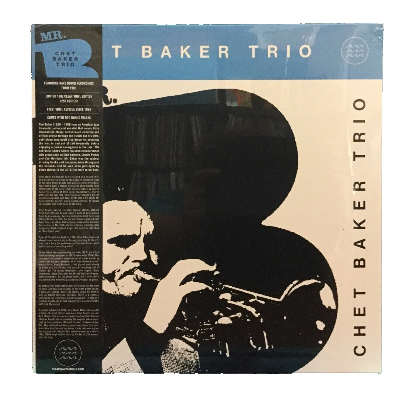 Chet Baker 33 RPM Vinyl Records Jazz