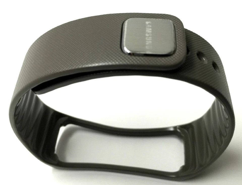 Nuevo OEM Samsung Galaxy Gear Fit correa de repuesto / pulsera correa gris nuevo en caja Foto 2 de 4