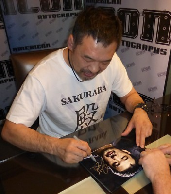 Kazushi Sakuraba Signed 8x10 Photo BAS COA UFC Pride FC New Japan
