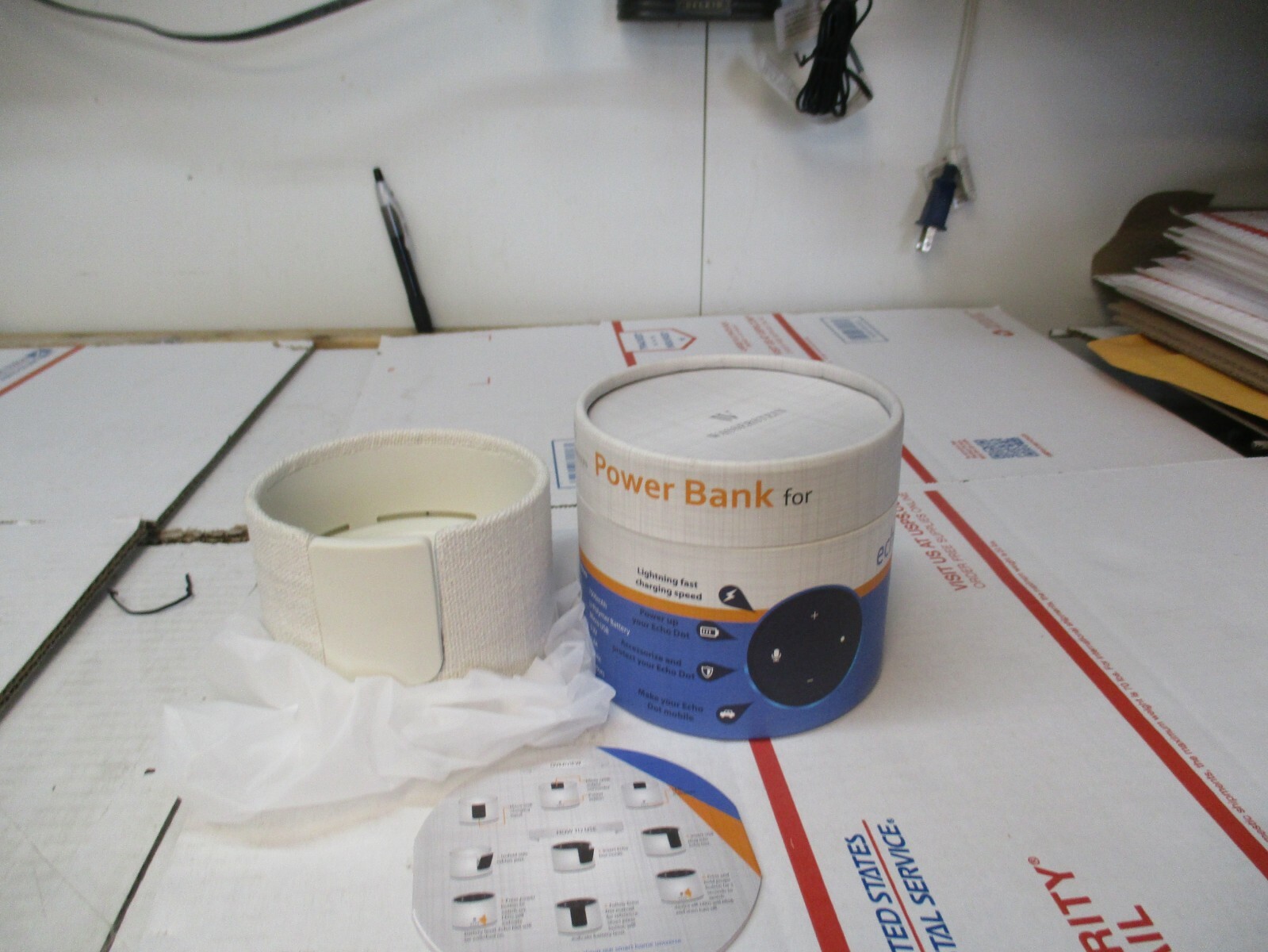 WASSERSTEIN POWER BANK FOR ECHO DOT 7000mAh CAPACITY PORTABLE NEW FAST SHIPPING-image